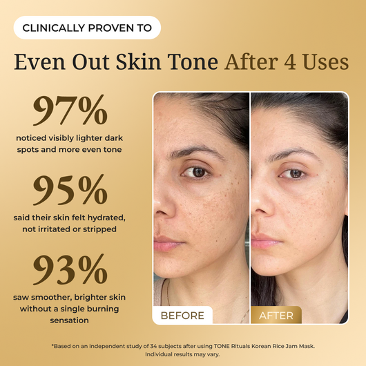 TONE Korean Rice Jam Brightening Mask